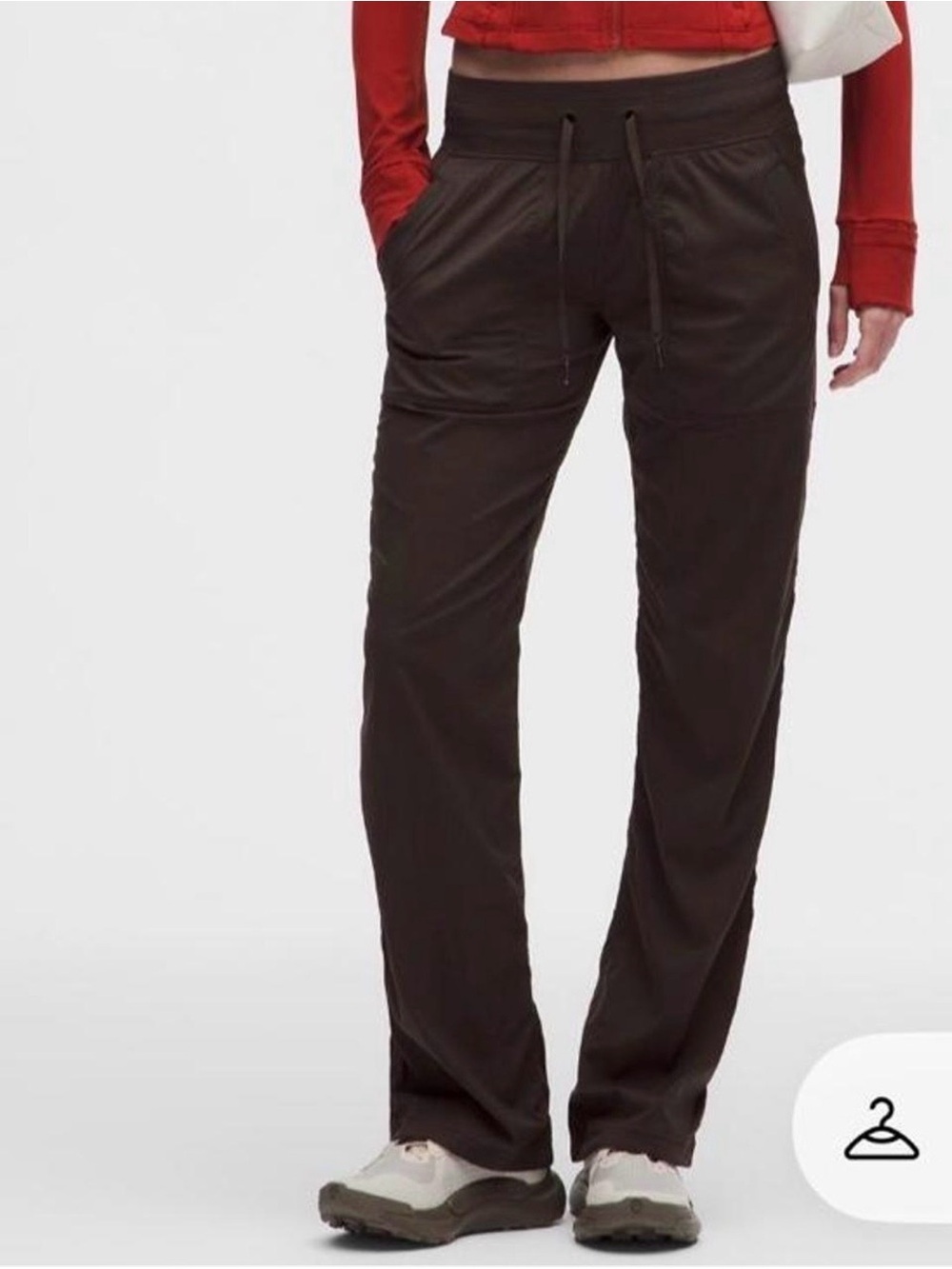 lululemon athletica Women's Dark Brown Track Joggers